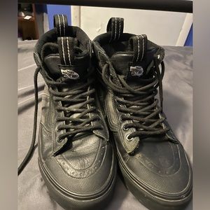 Vans high top sneakers size 9